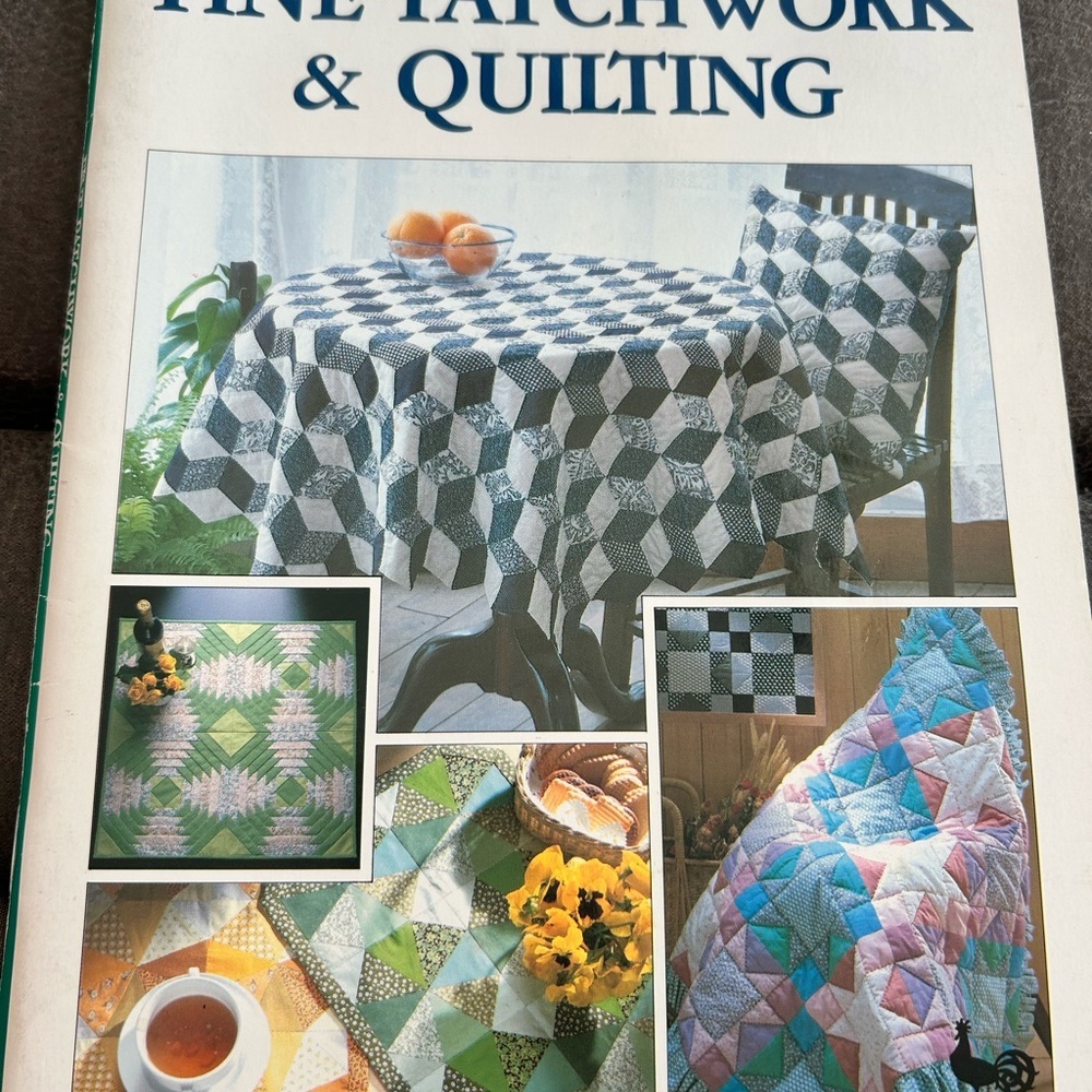 4/$50 quilted project make your own home decor pattern book